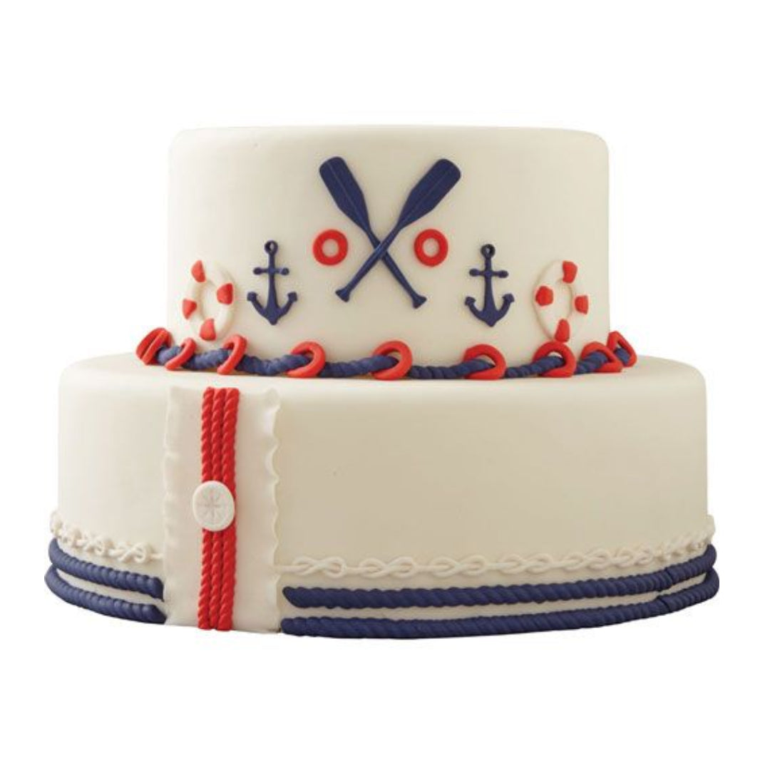 Fondant and Gum Paste Mould - Nautical (new code)