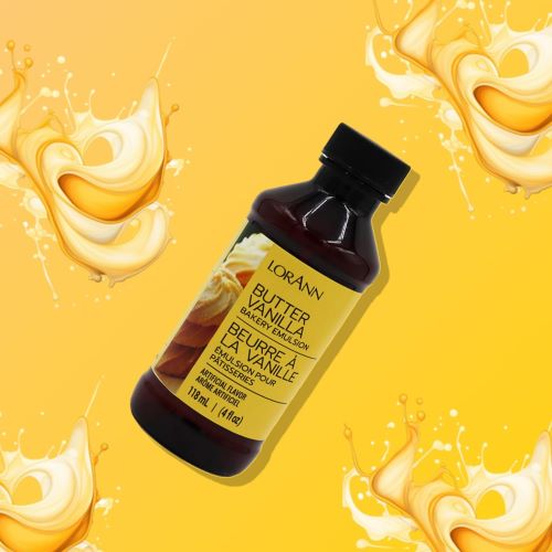 Bakery Emulsion- Butter Vanilla 4oz