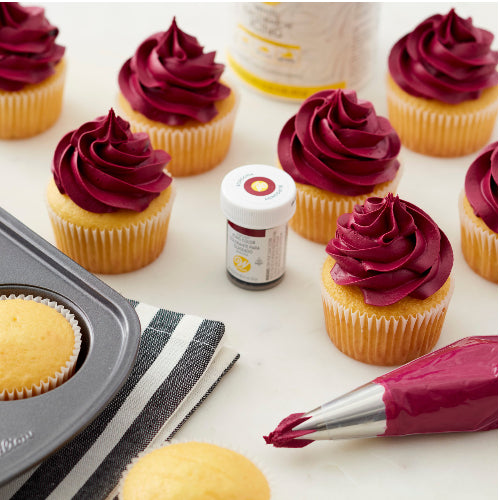 Gel Icing Colour - Burgundy