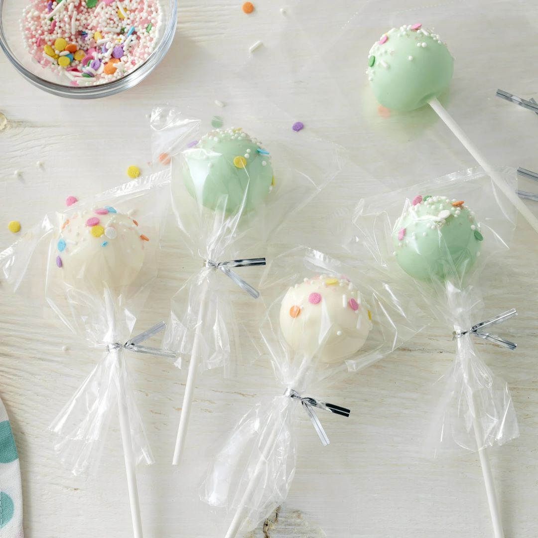 Clear Lollipop Bags 50pk