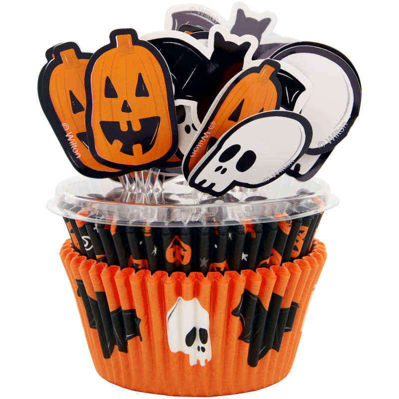 Cupcake Kit- Halloween Icons 72pc