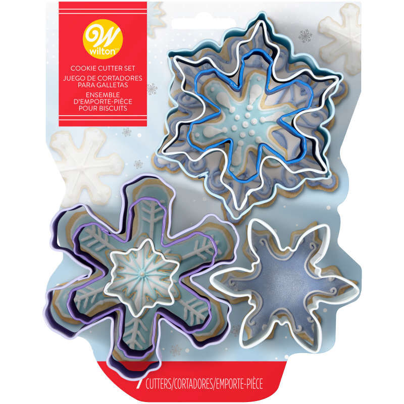Cookie Cutter Set Snowflake 7pc