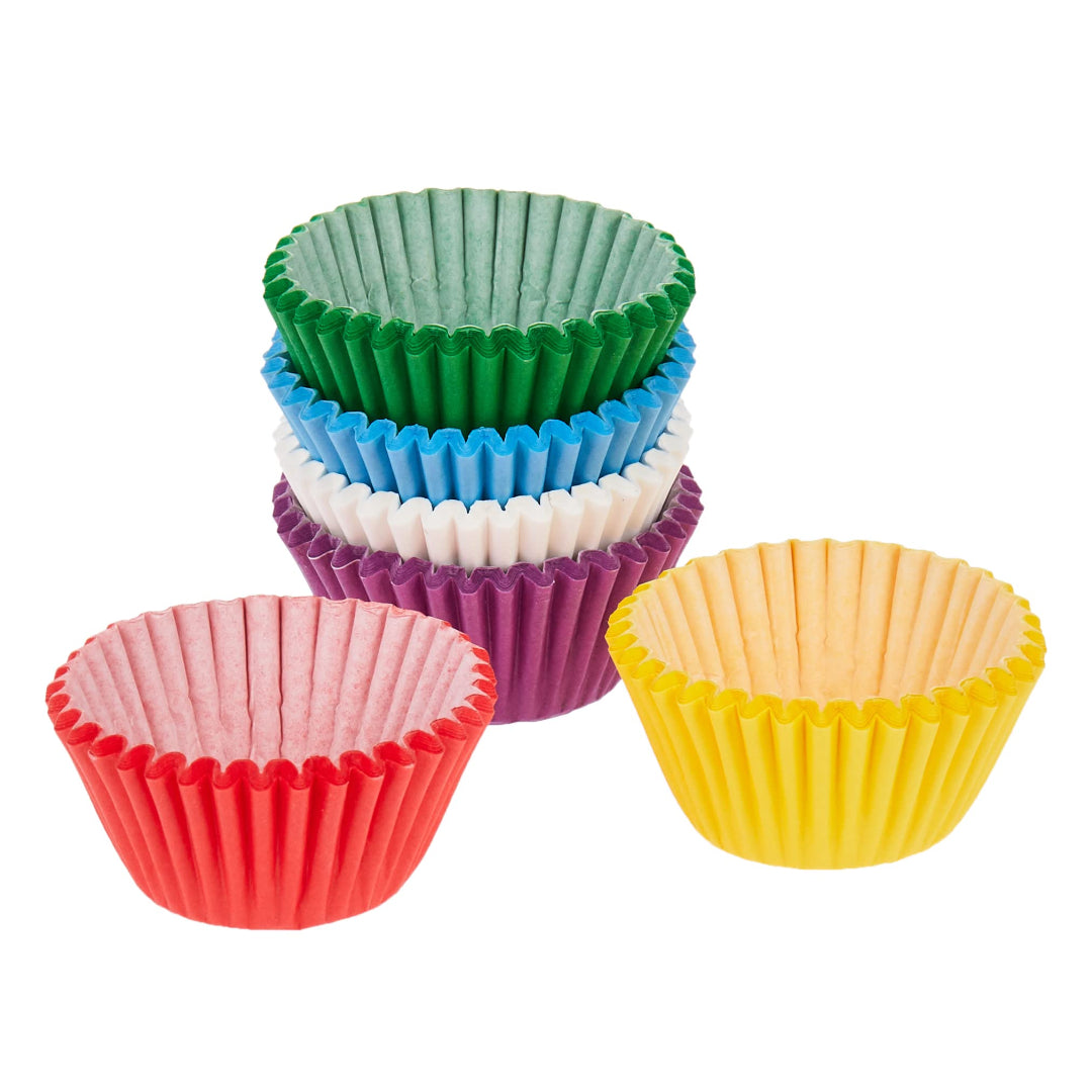 Mini Baking Cups- Primary 150ct