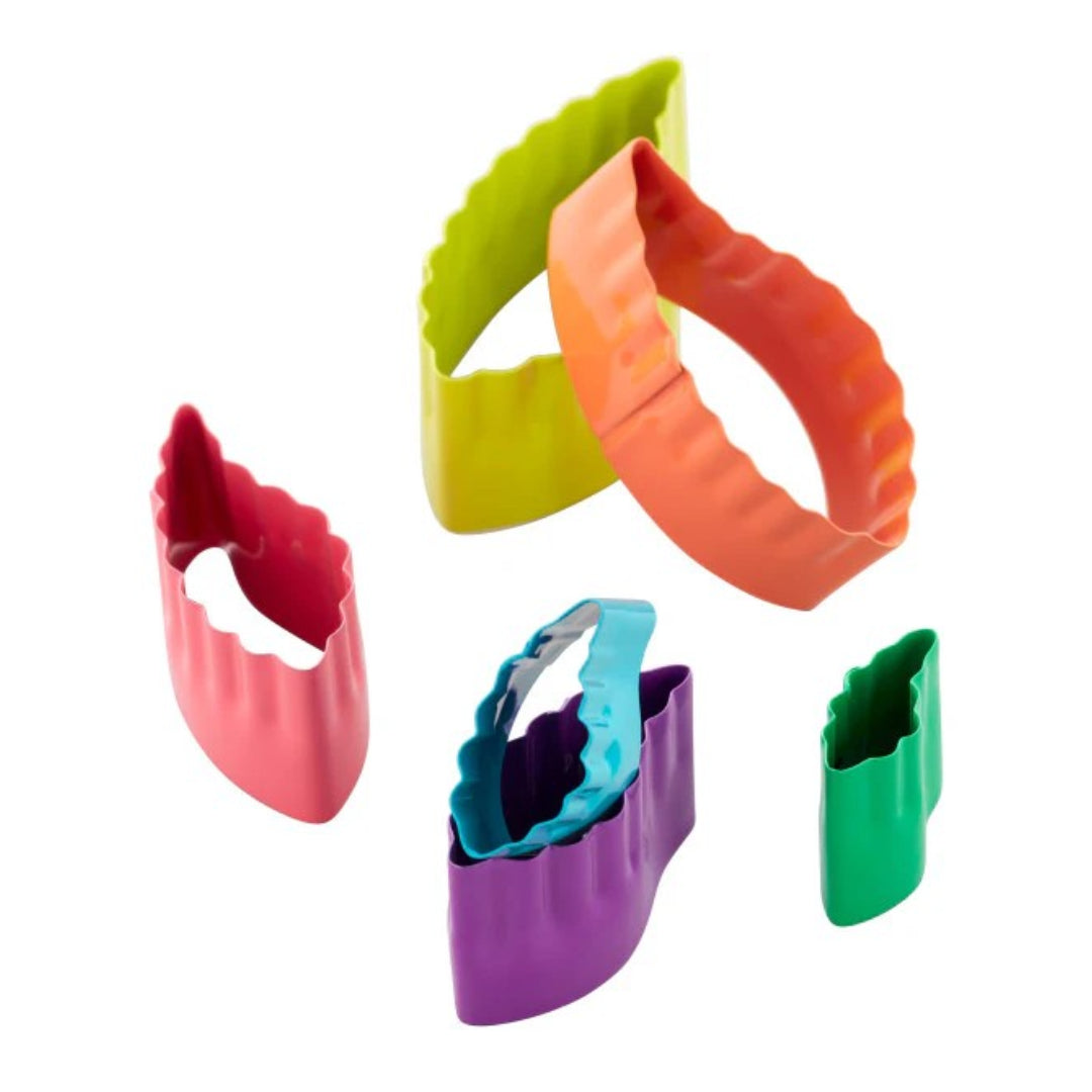 Fondant Cut-Out Set 6pc - Leaf