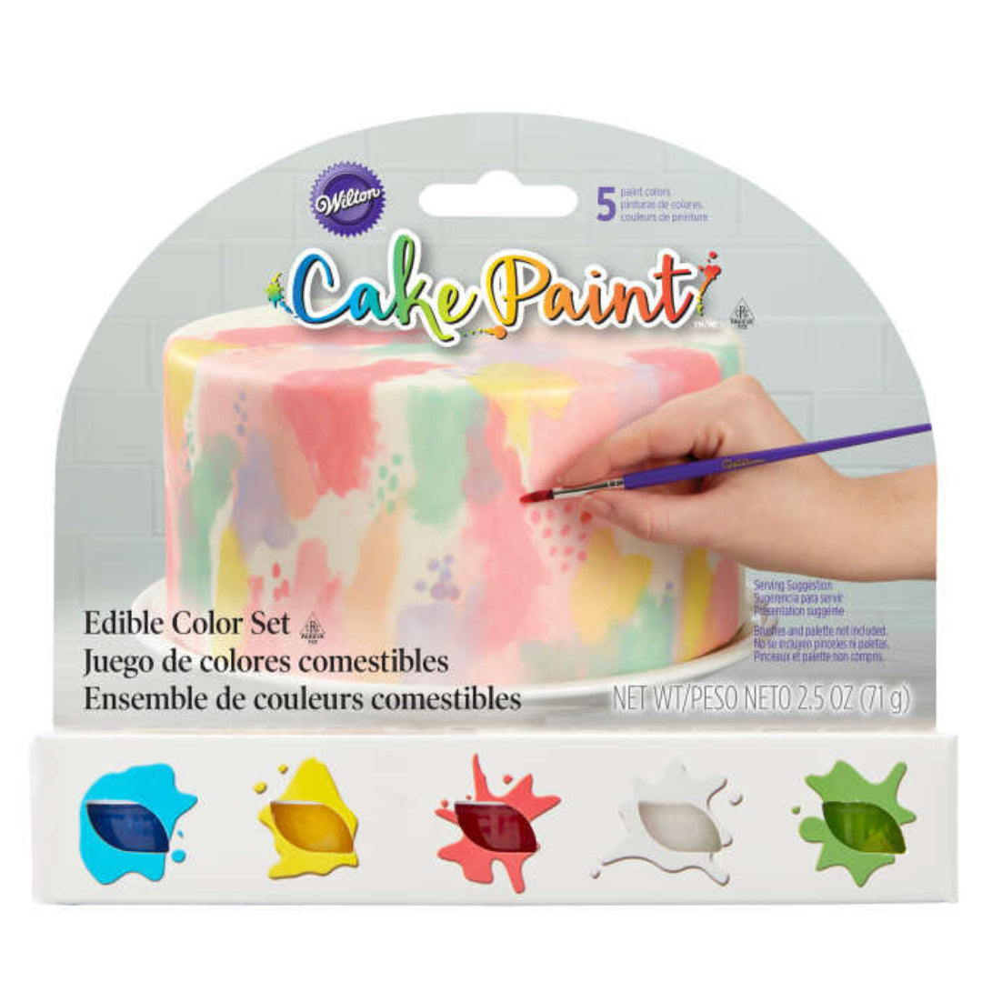 Cake Paint Set - Primary