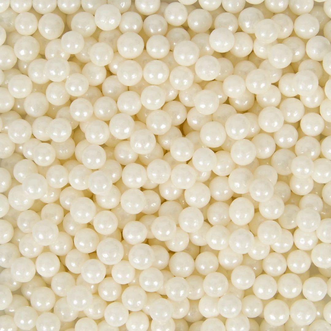 Sugar Pearls - White