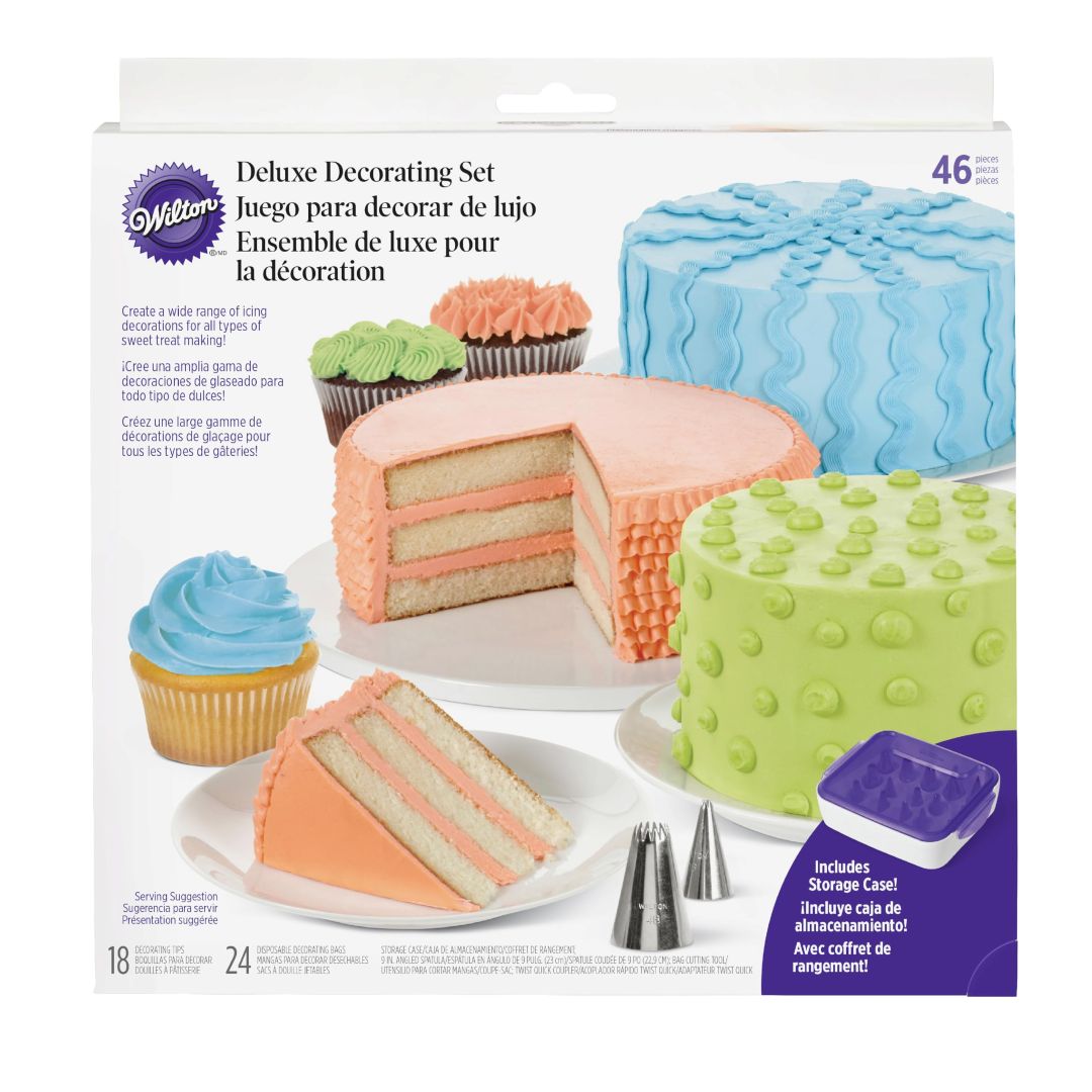 Deluxe Cake Decorating Set 46pc (old packaging)