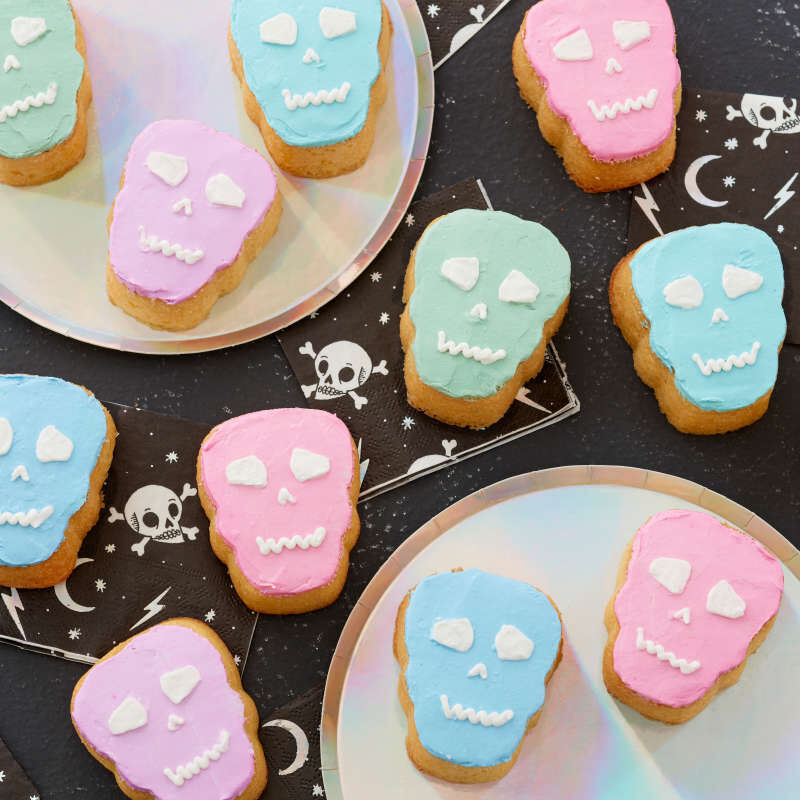 Skull Silicone Mould 6 cavity