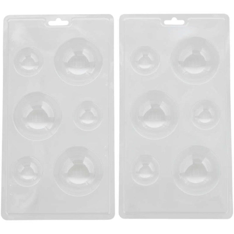 Hot Choc Bomb Mould Valentines 2pc 3D