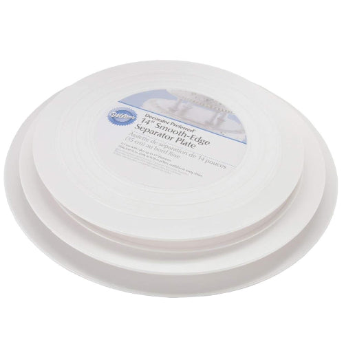 Smooth Edge Separator Plate 14in