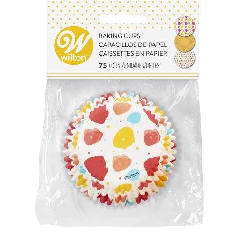 Std Baking Cups- Modern Dot 75ct