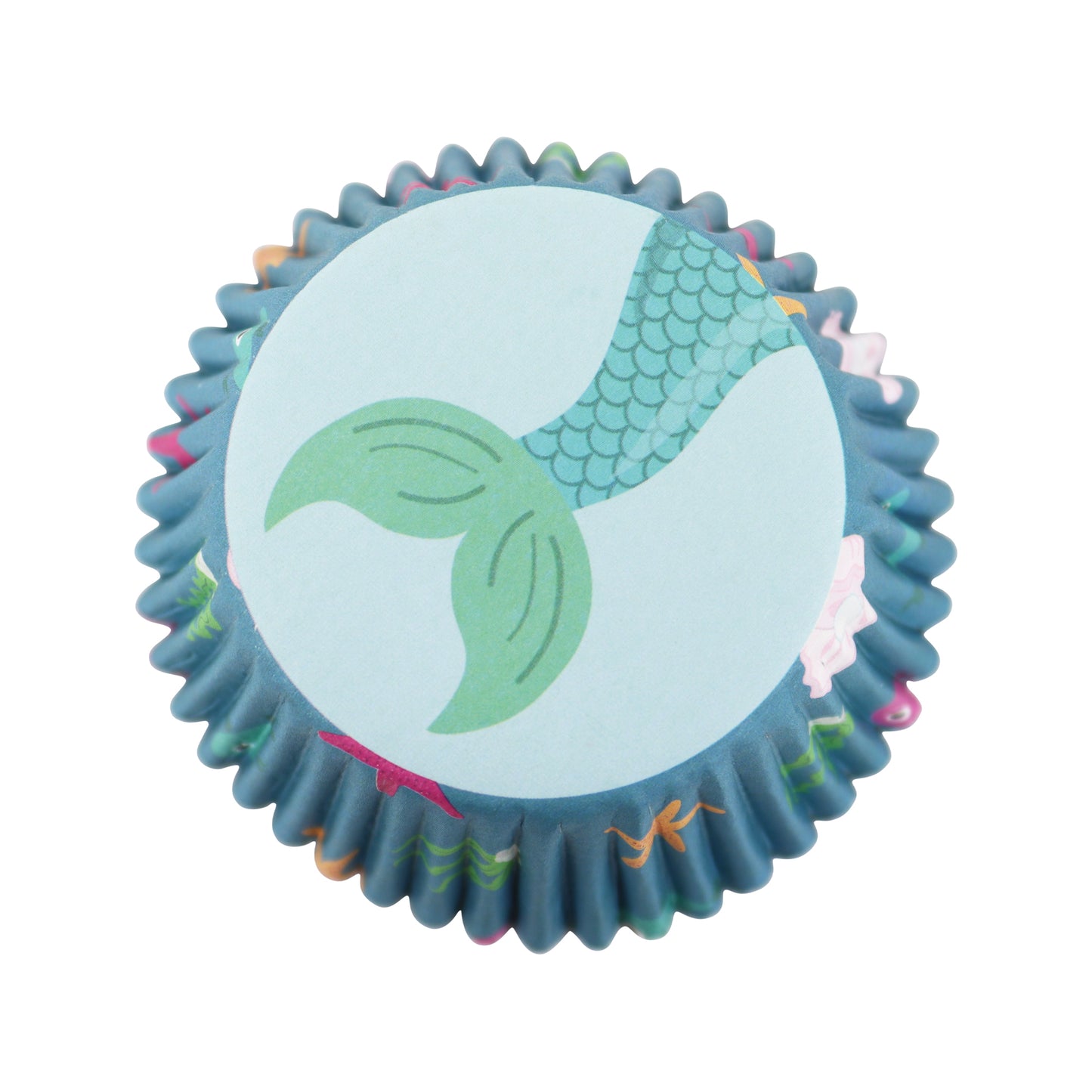 Cupcake Cases - Mermaid 60pk