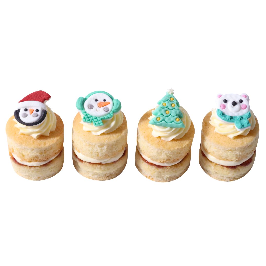 Edible Sugar Decorations - North Pole Express 12pc