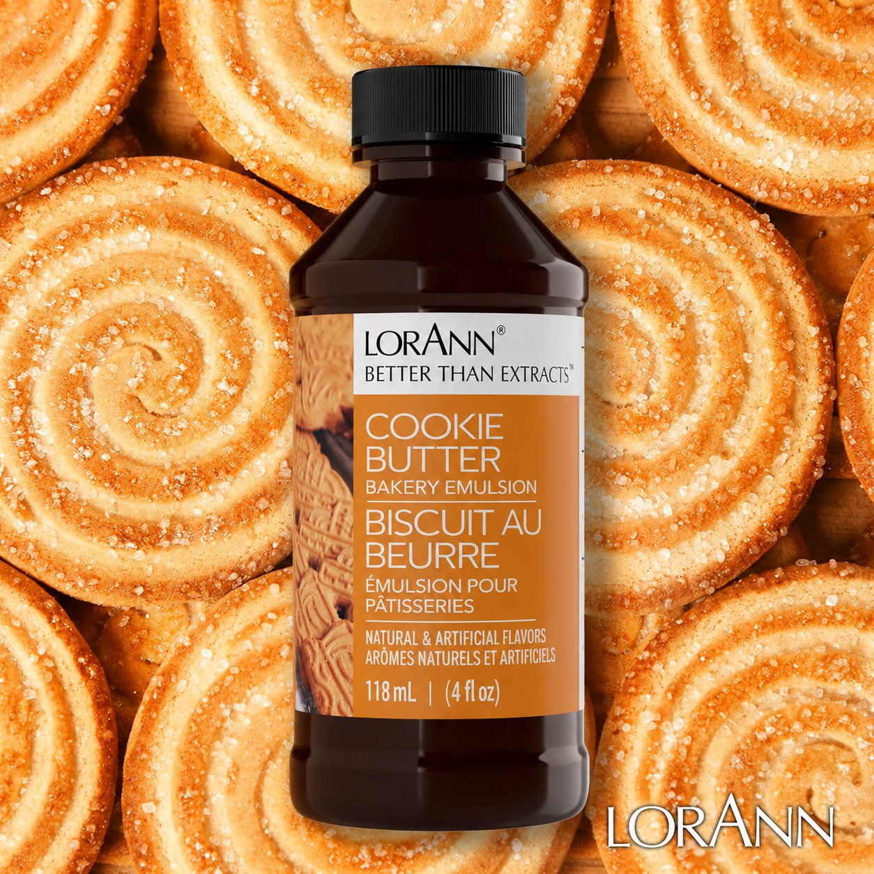 Bakery Emulsion - Cookie Butter 4oz