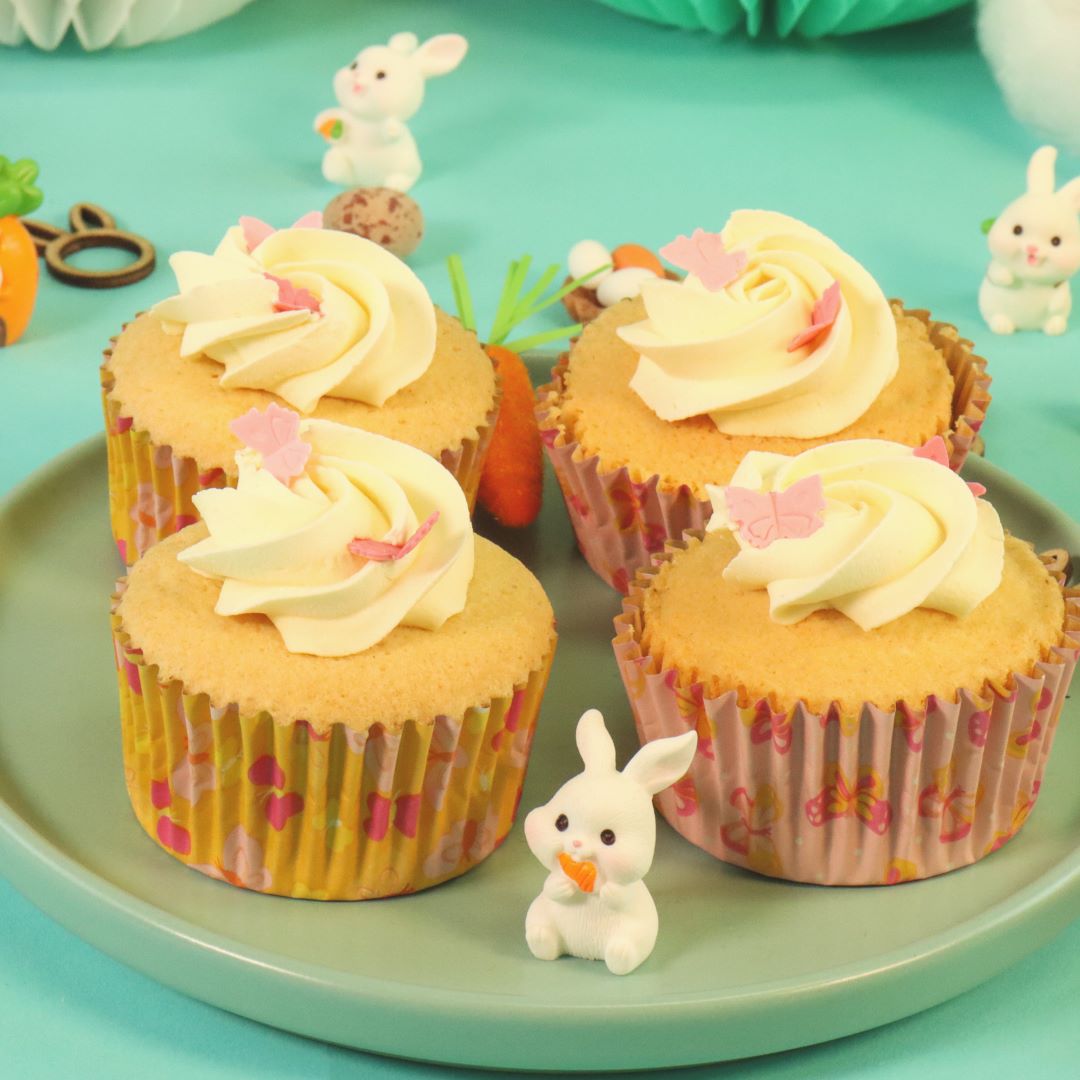 Foil-lined Cupcake Cases - Butterflies 60pk