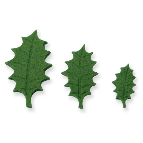 Veined Holly Leaf Plunger Cutter Set