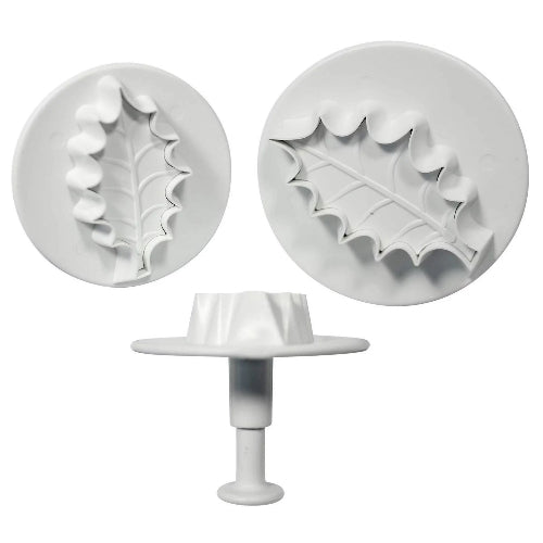Veined Holly Leaf Larger Cutters Set 3
