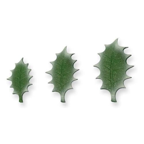 Veined Holly Leaf Larger Cutters Set 3