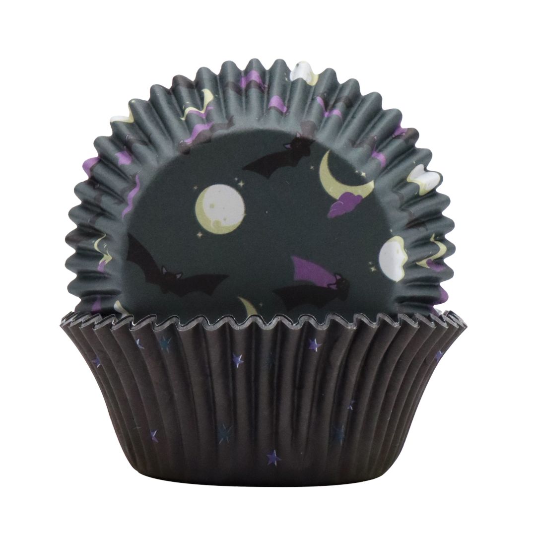 Cupcake Cases & Topper Set of 48 - Bats