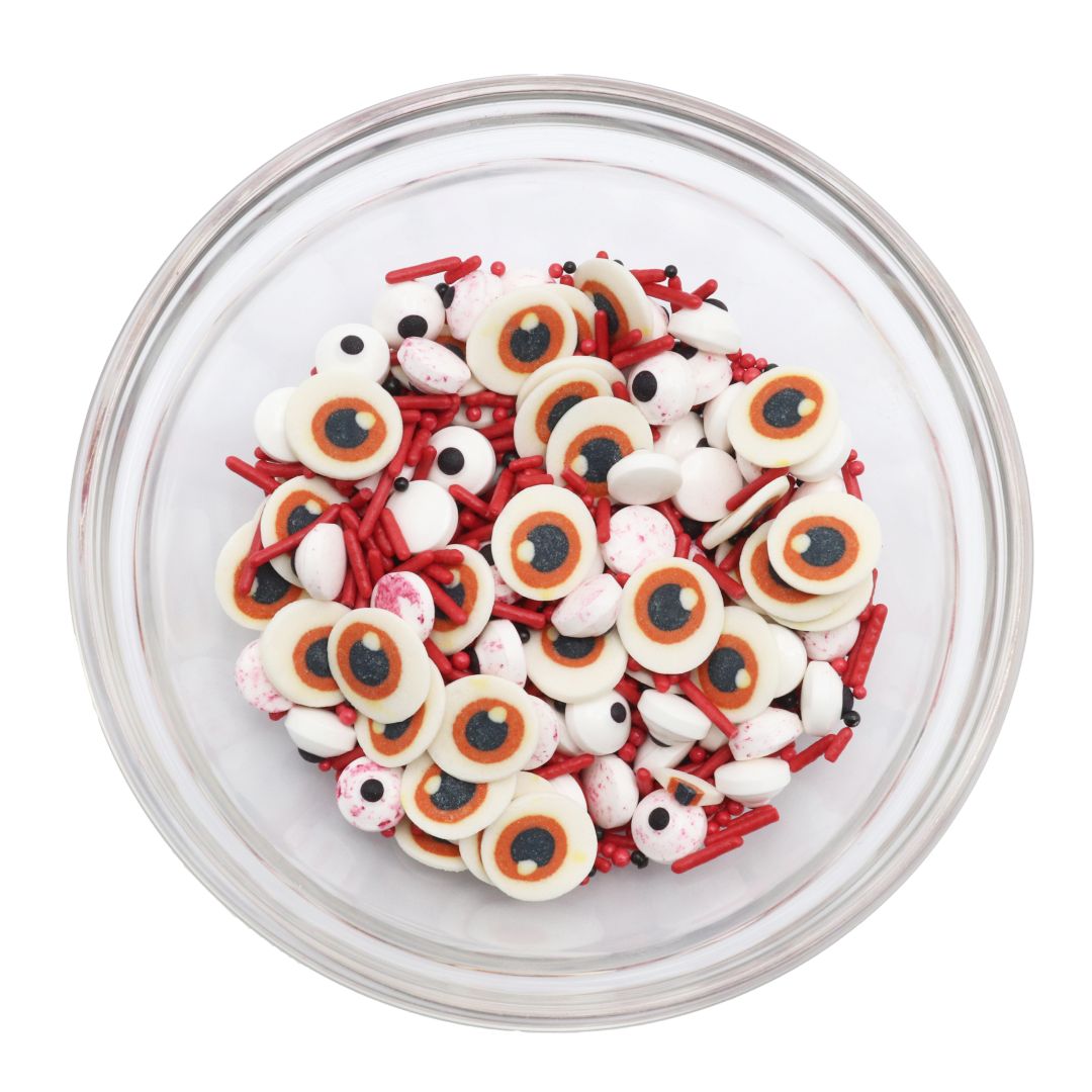 5-in-1 Halloween Sprinkle Set - Bloody Eyes (67g)