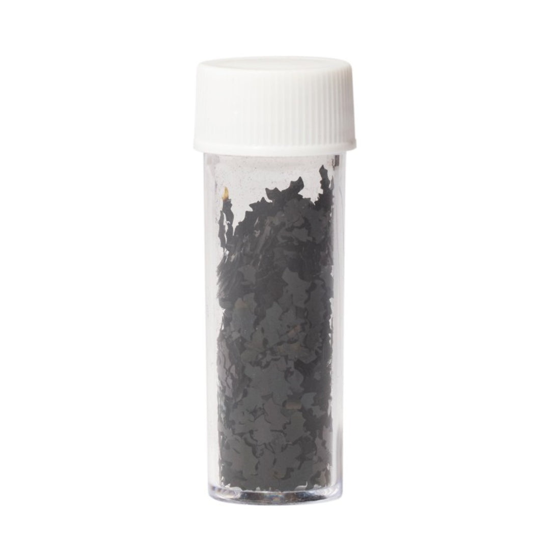 Edible Glitter Shapes - Black Bats