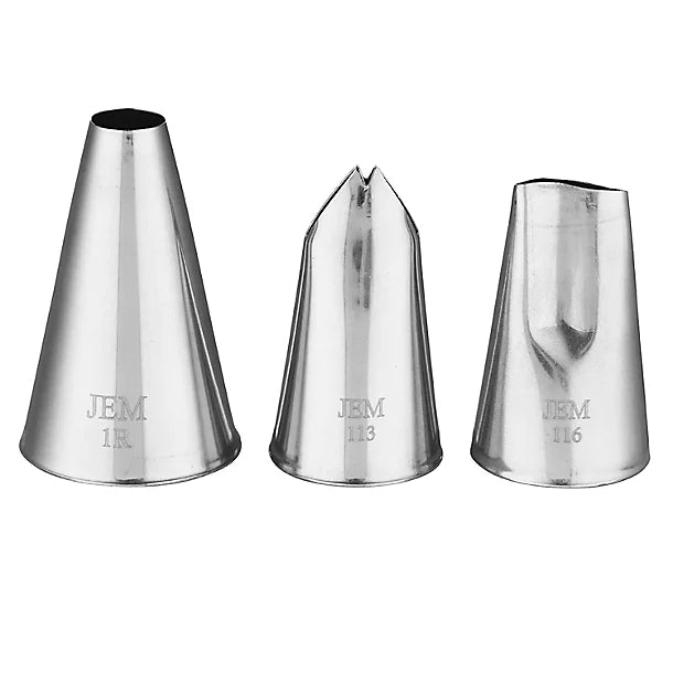 Nozzles Set Large Flowers Collection pk3