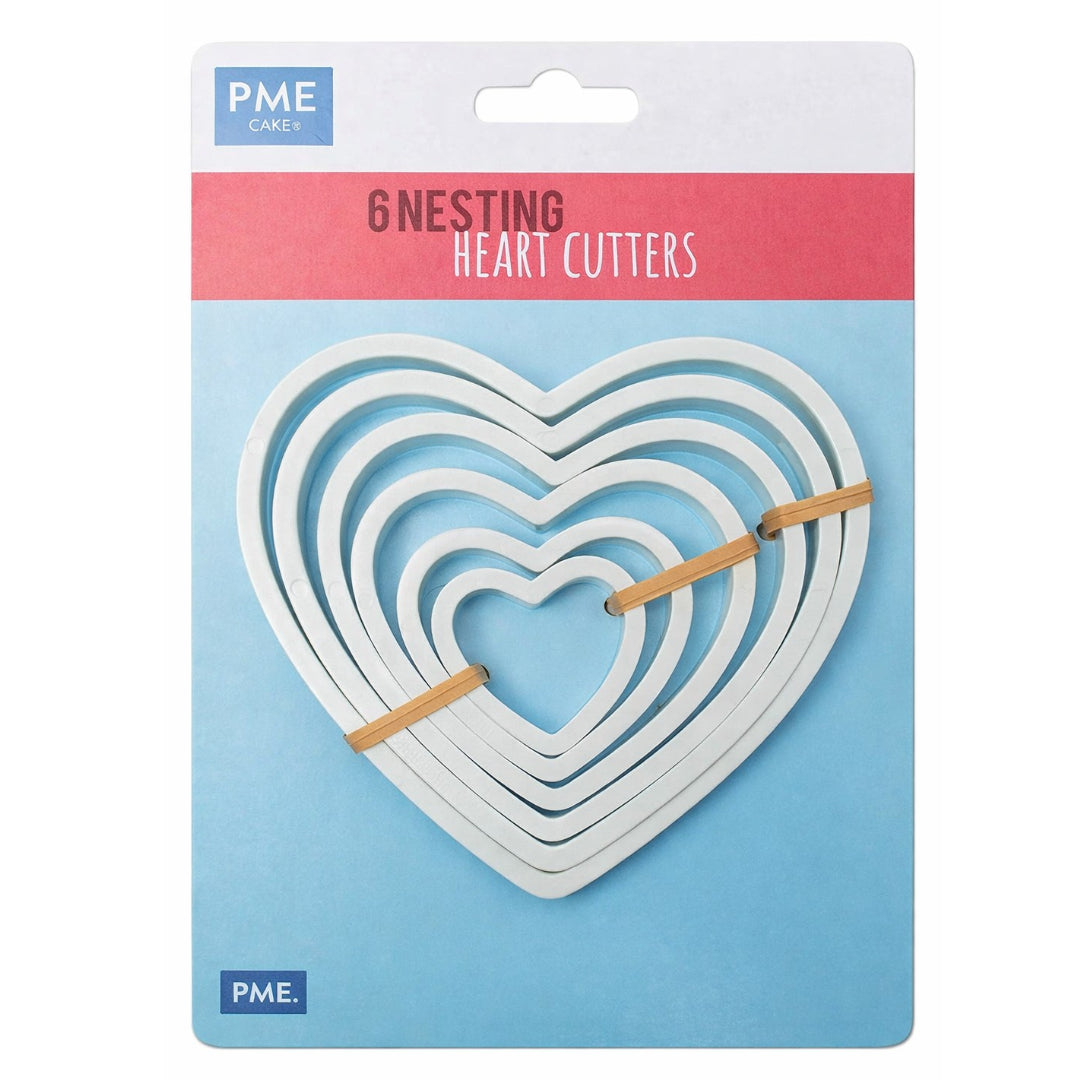Classic Shapes Cutters - Heart Set/6