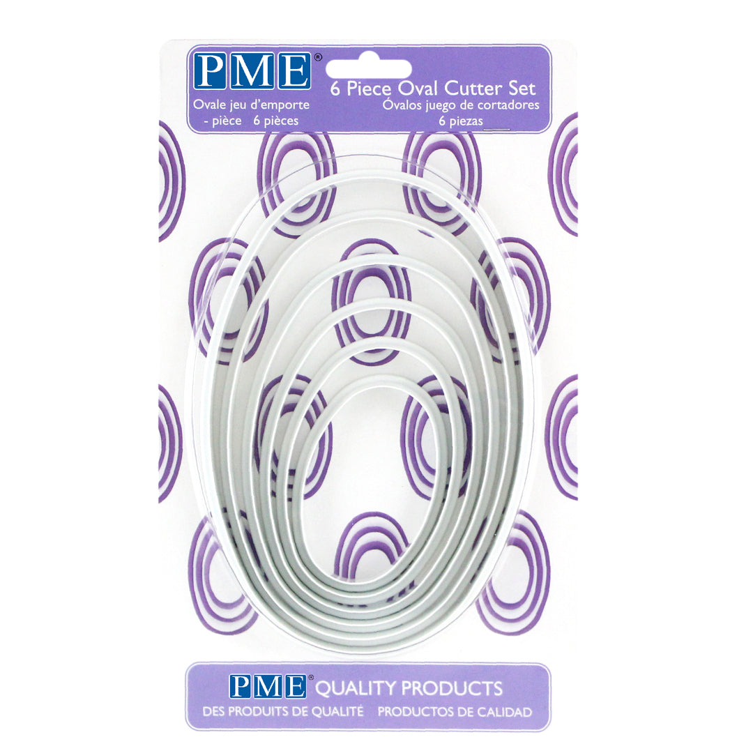 Classic Shapes Cutters - Oval Set/6