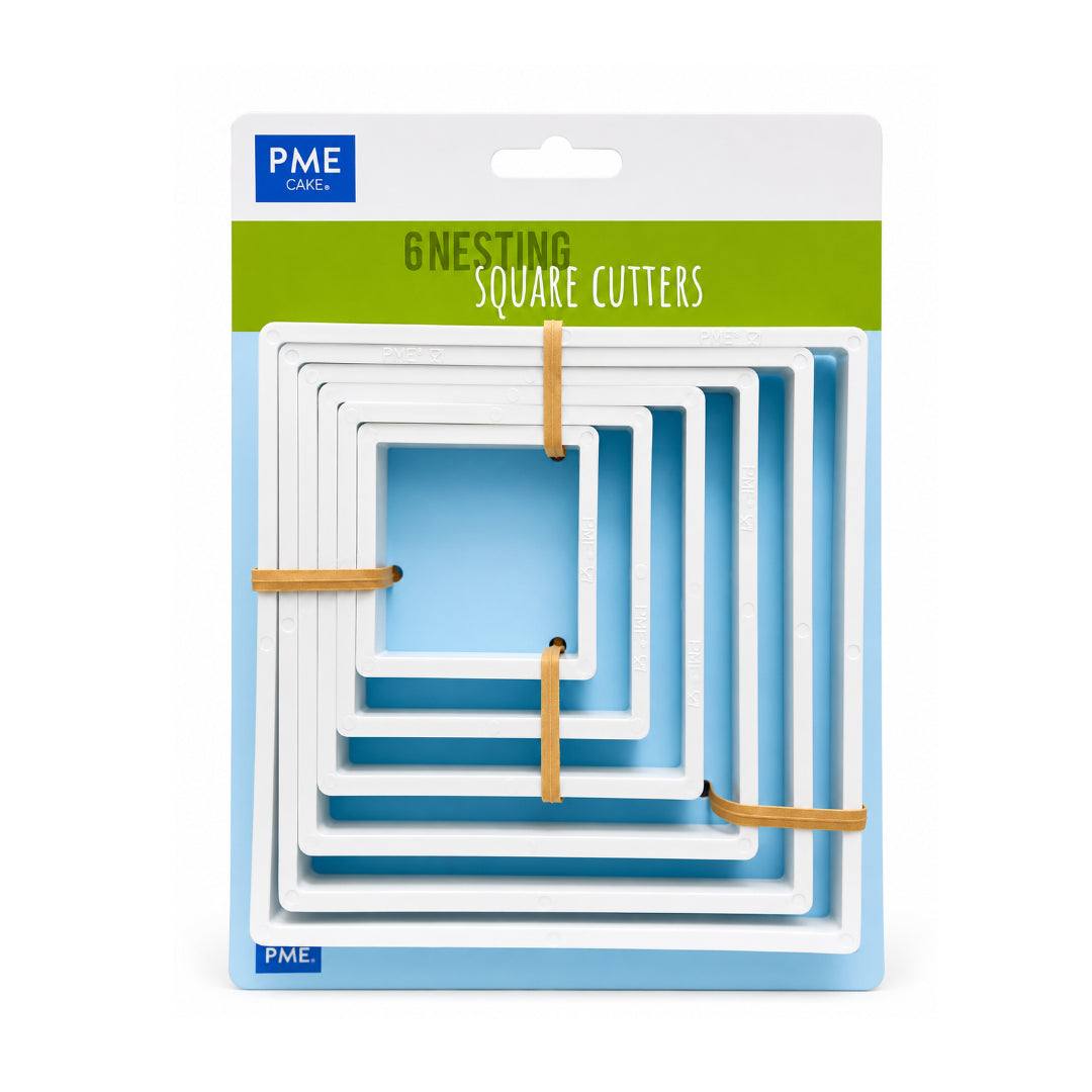 Classic Shapes Cutters - Square Set/6