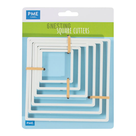 Classic Shapes Cutters - Square Set/6