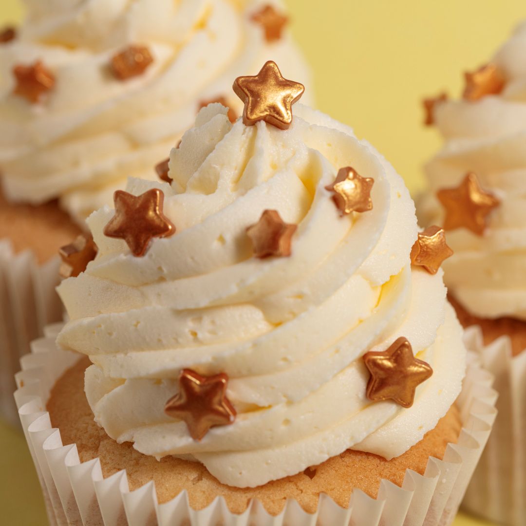 Gold Stars Sprinkle Charms 25g