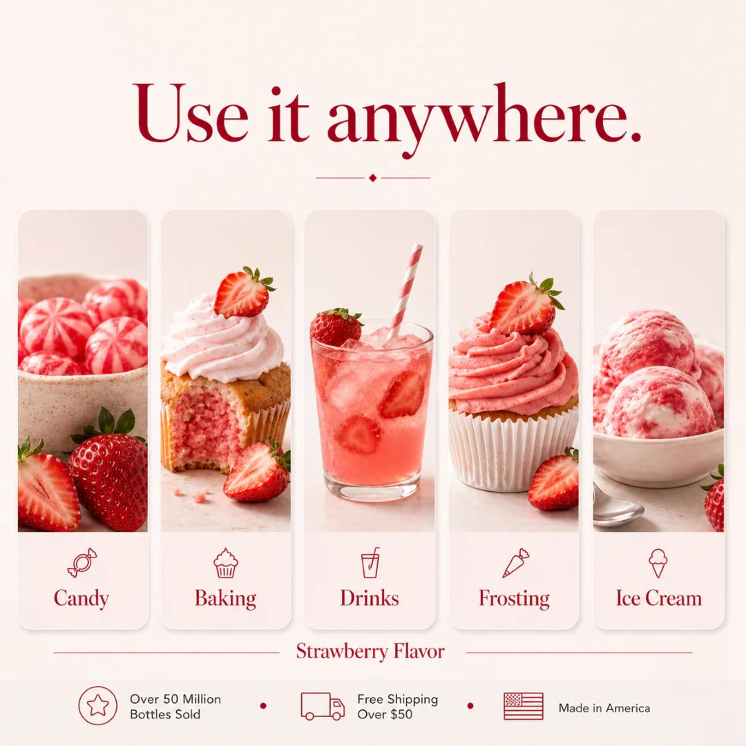 Bakery Emulsion - Strawberry 4oz