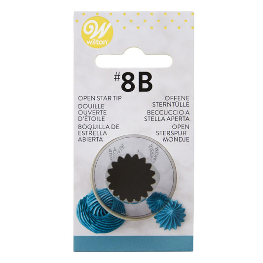 Large Open Star Tip #8B