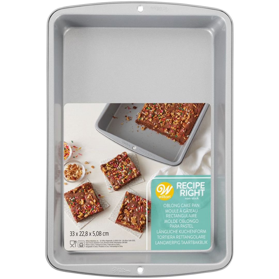 Recipe Right Oblong Cake Pan 33x23cm