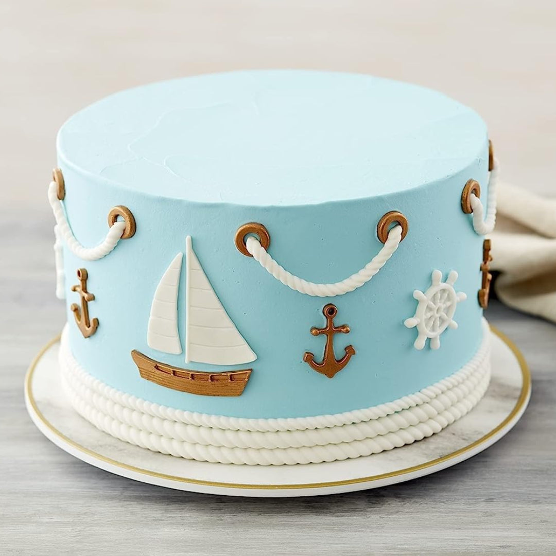 Fondant and Gum Paste Mould - Nautical (new code)