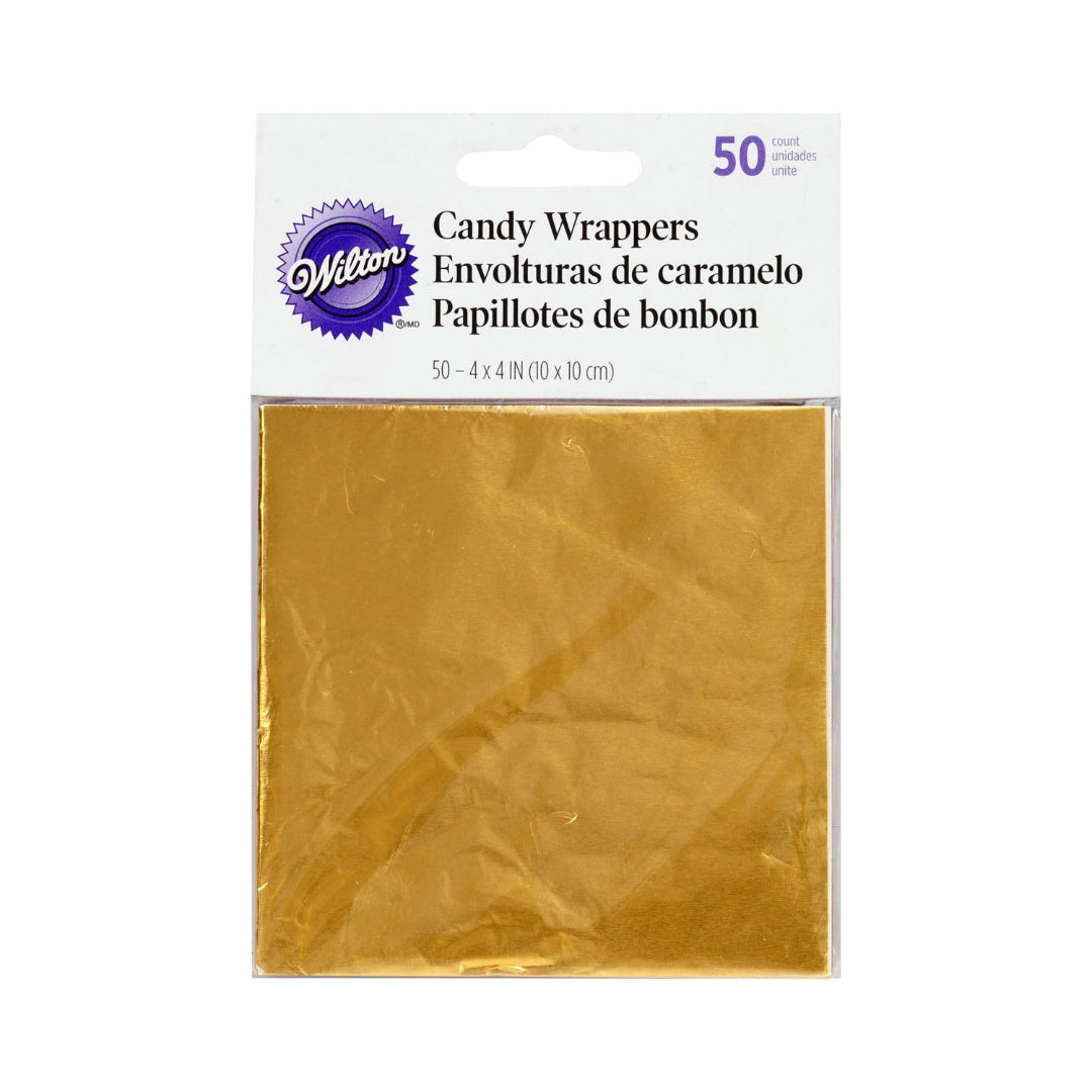 Gold Foil Wrappers 50pk