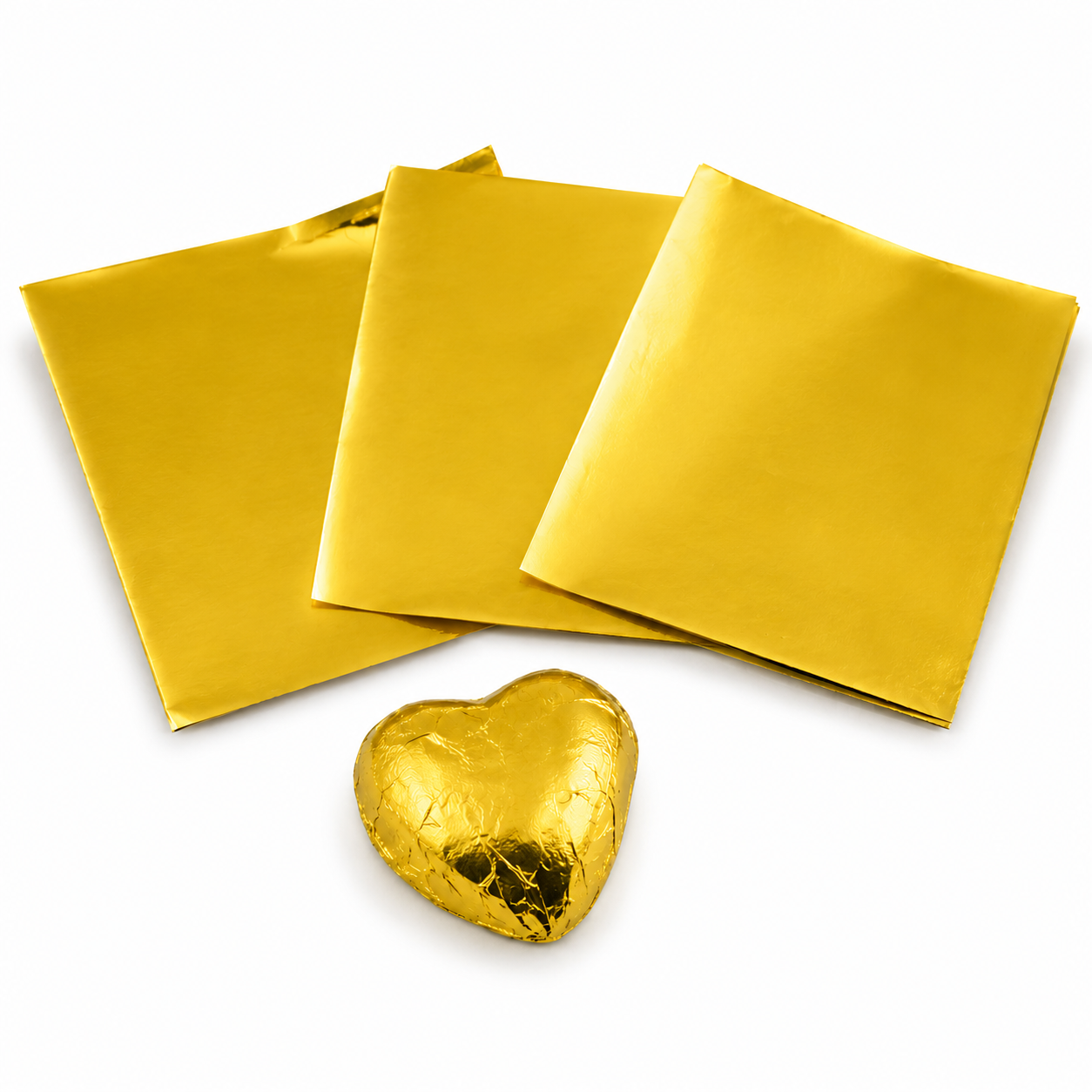 Gold Foil Wrappers 50pk