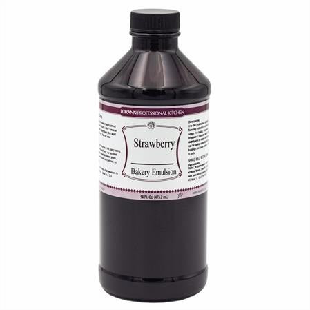 Bakery Emulsion- Strawberry 16oz