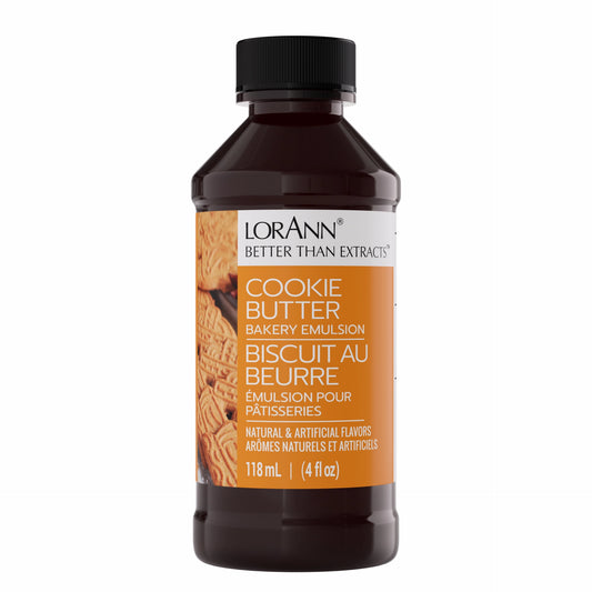 Bakery Emulsion - Cookie Butter 4oz