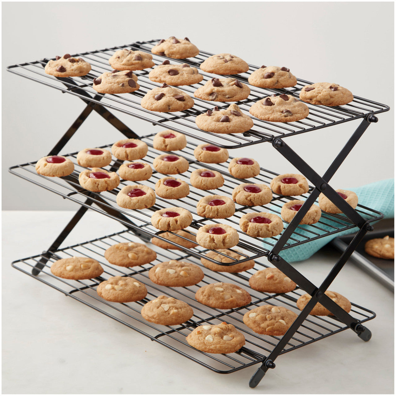 Folding Cooling Grid 3 Tier