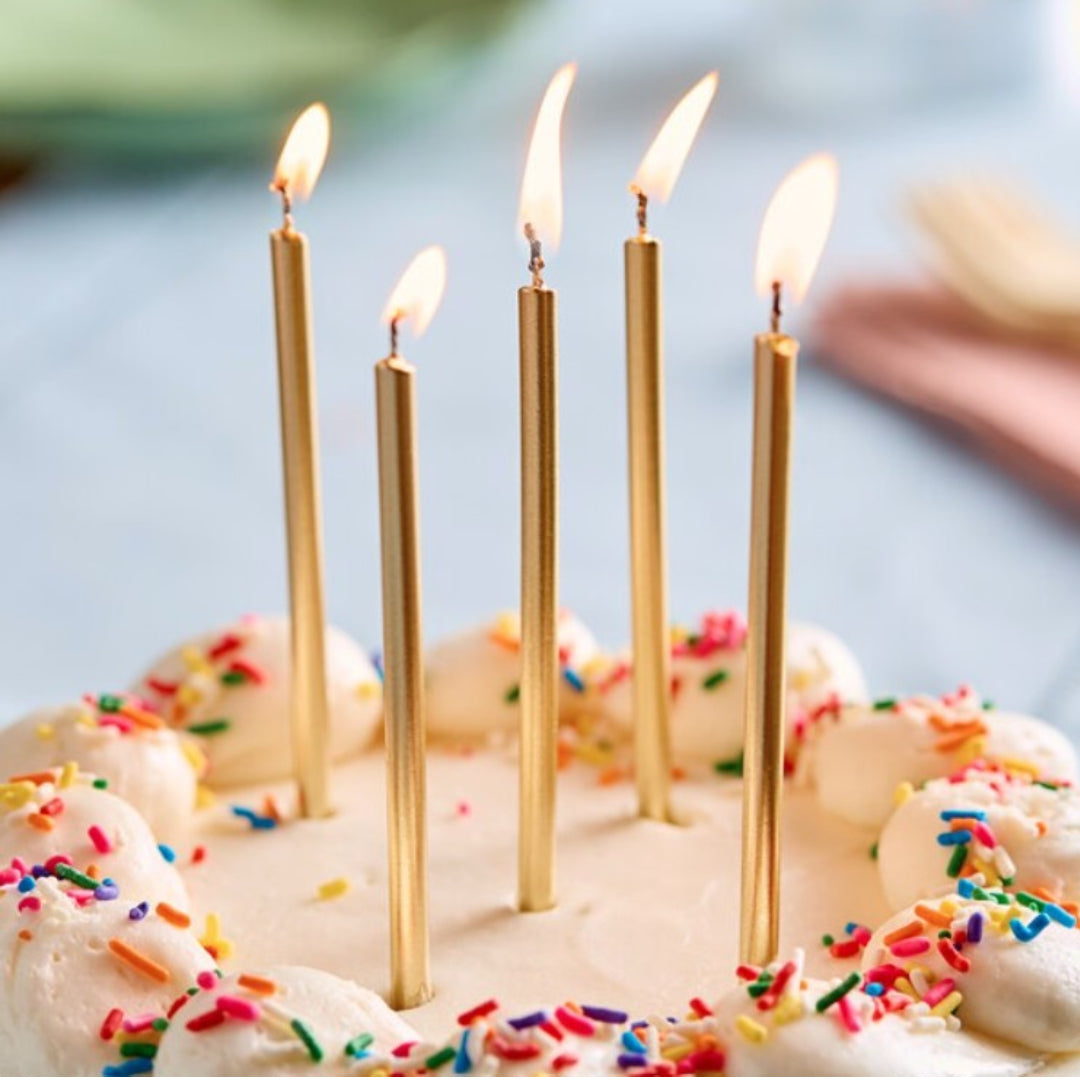 Candles- Long Gold
