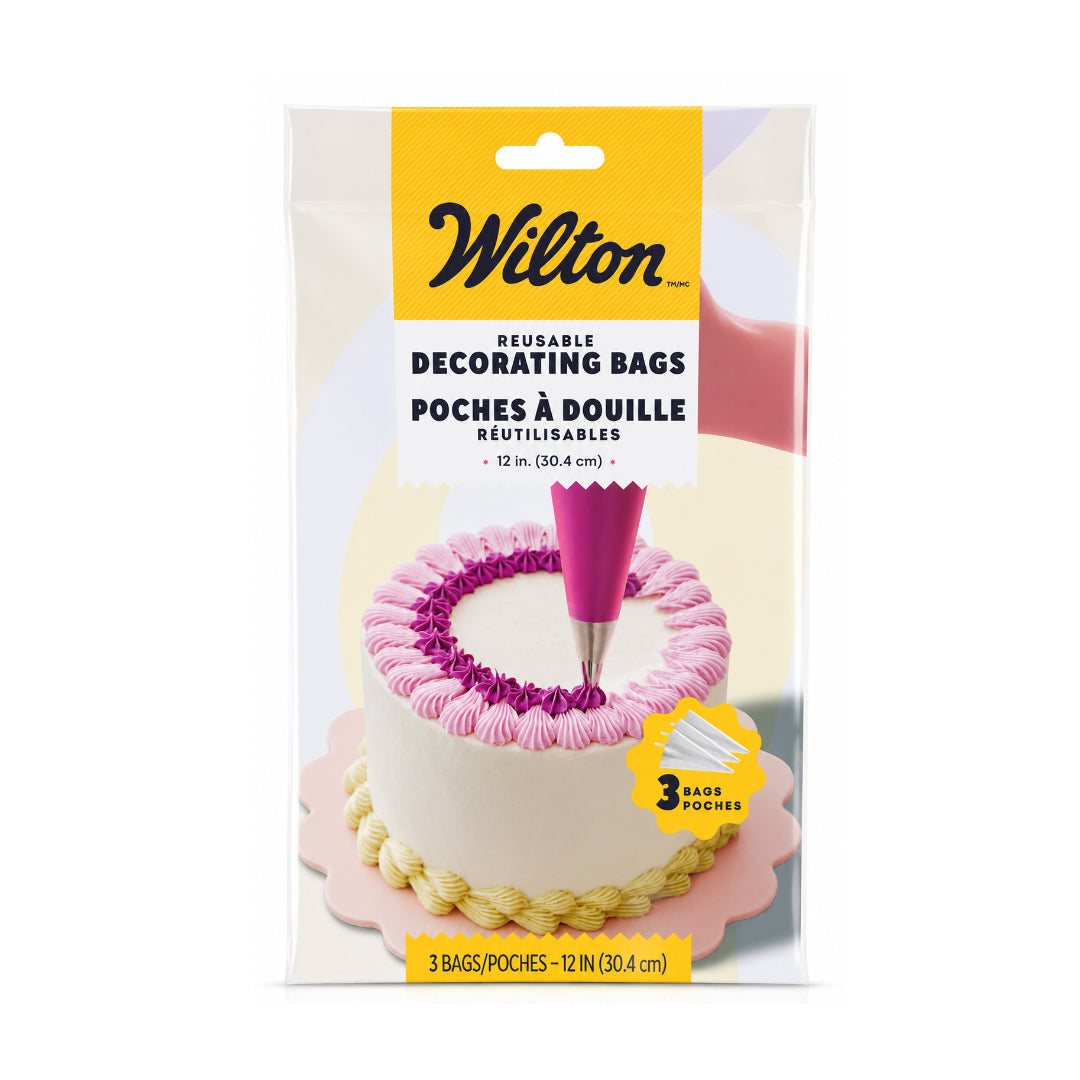 Reusable Decorating Bags 12in 3ct