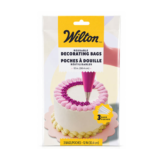 Reusable Decorating Bags 12in 3ct