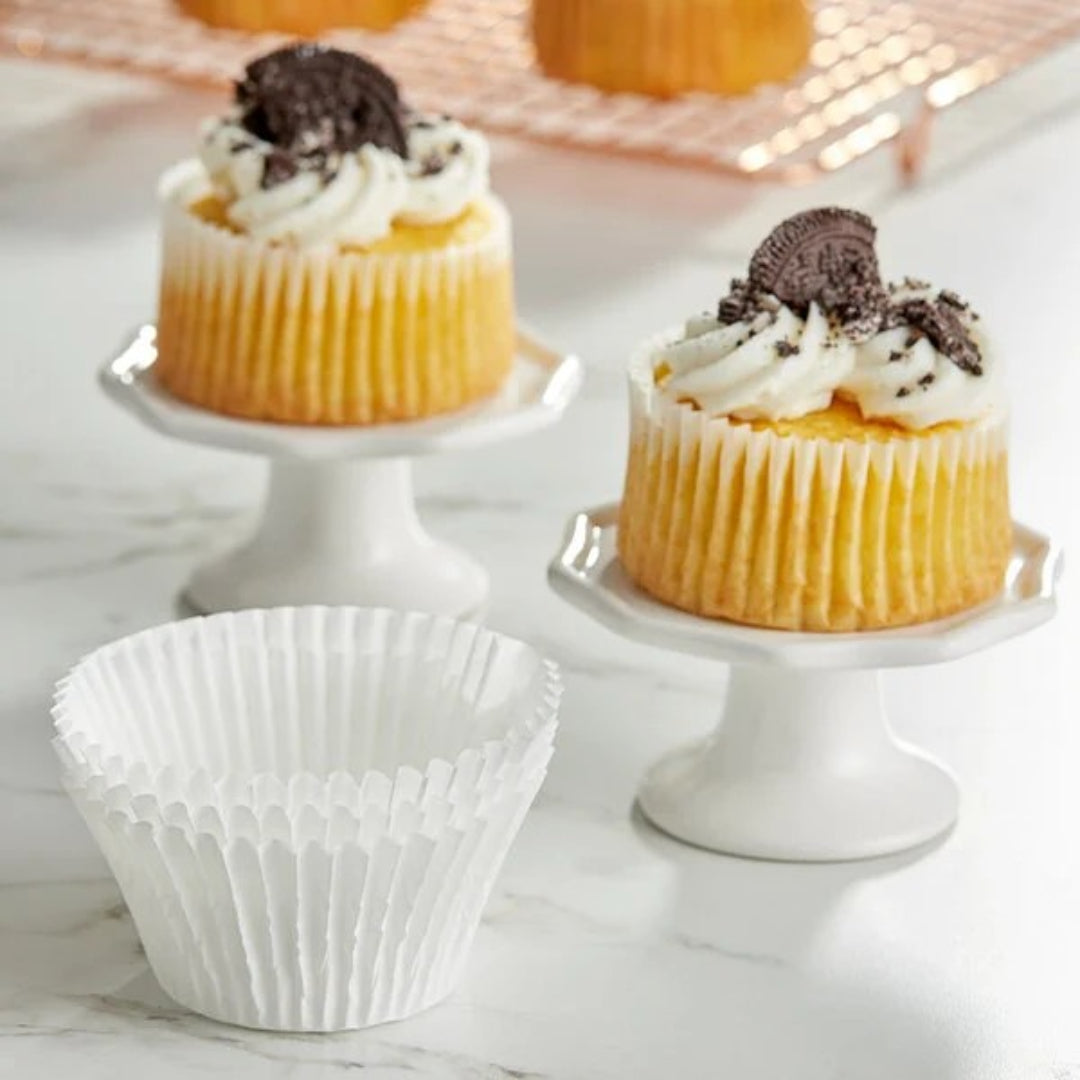 Jumbo White Muffin Cups 50pk