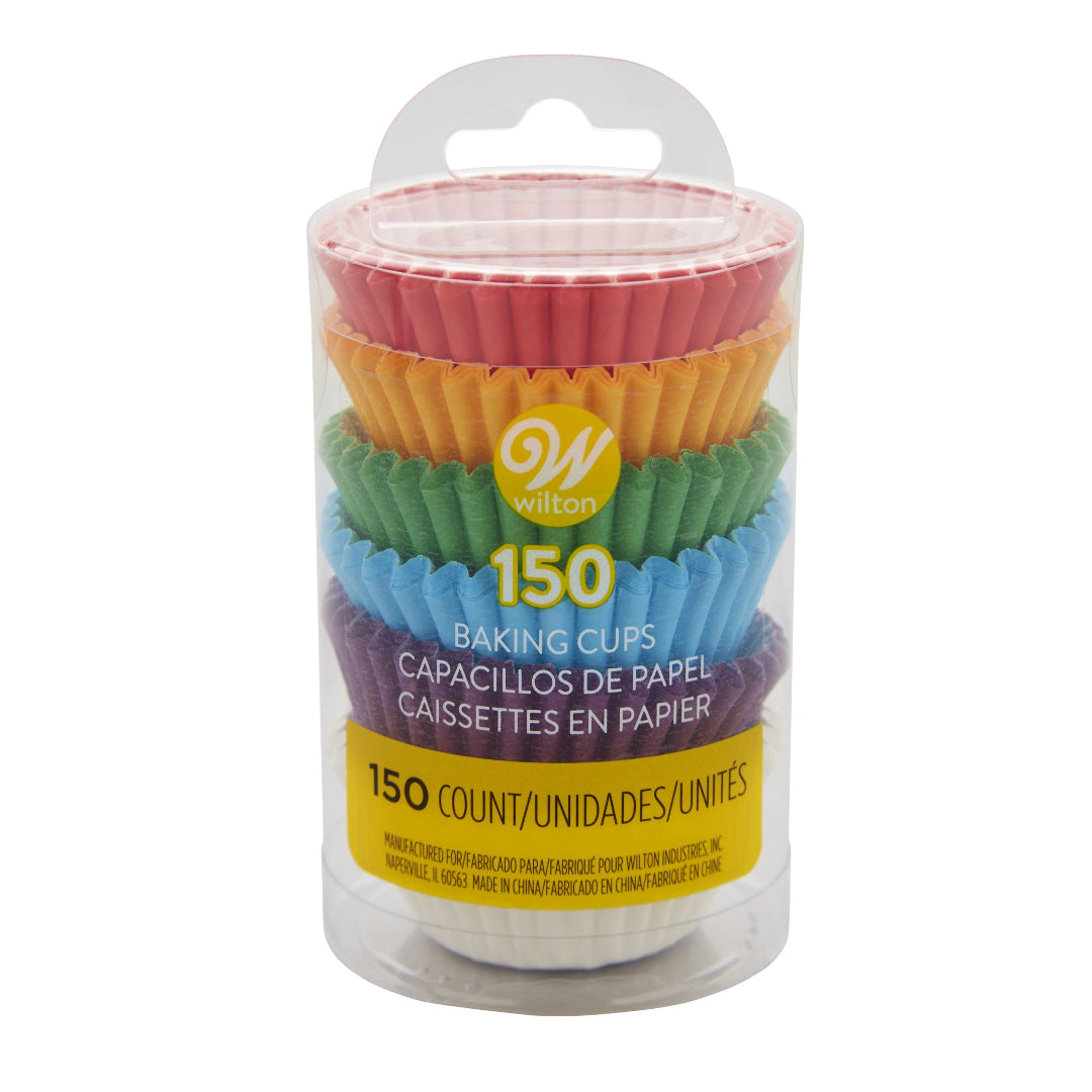 Mini Baking Cups- Primary 150ct