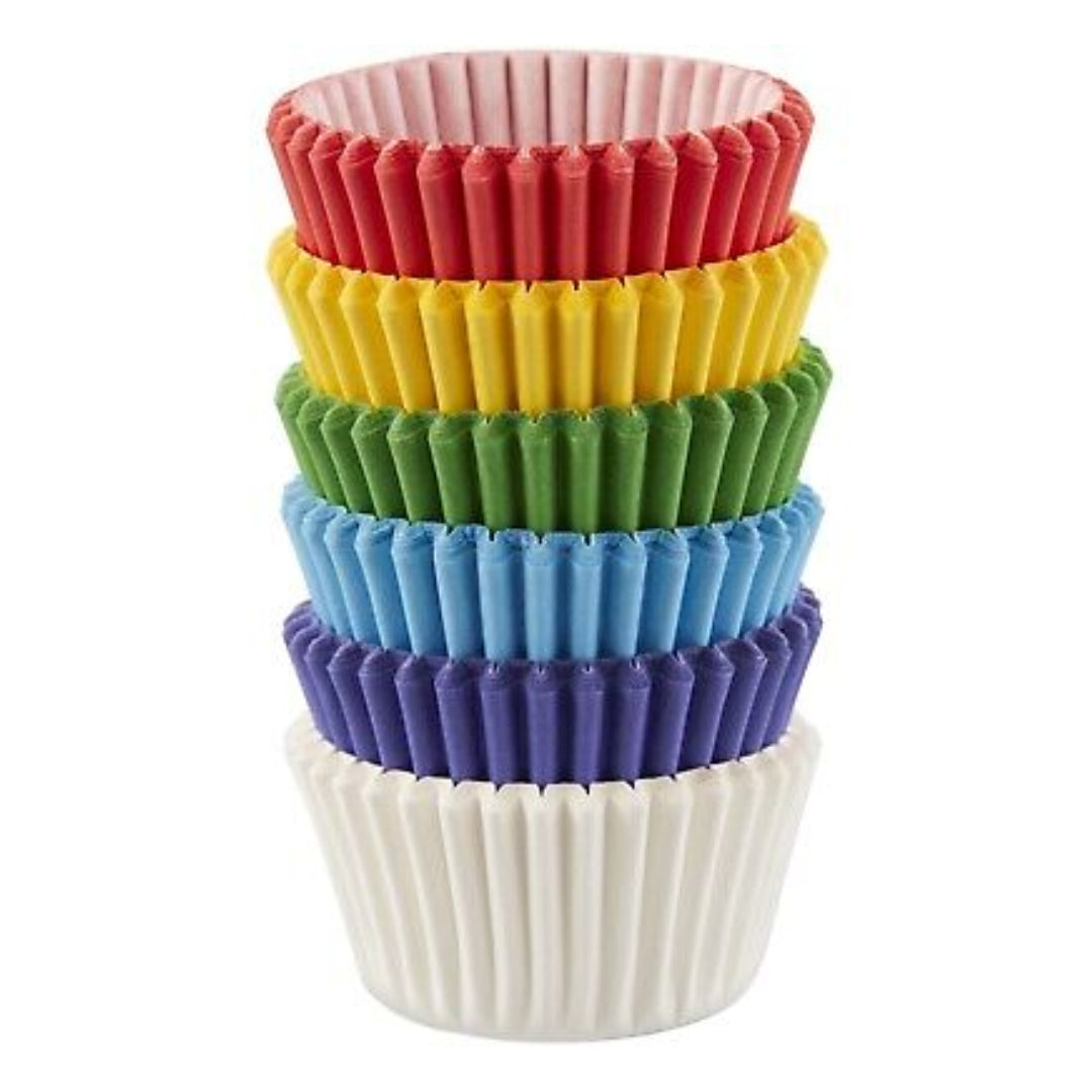 Mini Baking Cups- Primary 150ct