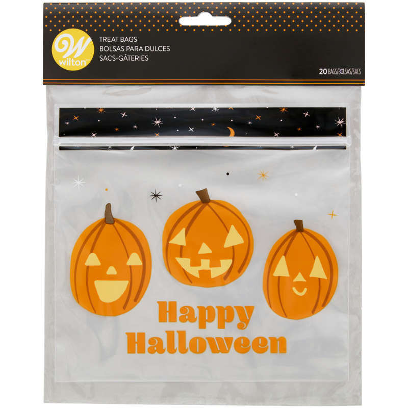 Resealable Bag- Happy Halloween 20ct