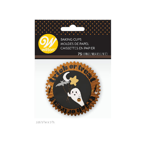 Std Baking Cup- Trick or Treat 75ct