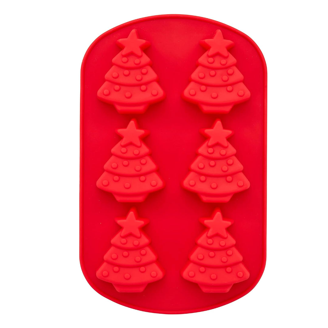 Silicone Mould - Xmas Tree 6cav