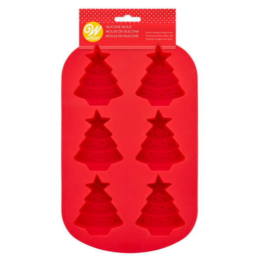 Silicone Mould - Xmas Tree 6cav